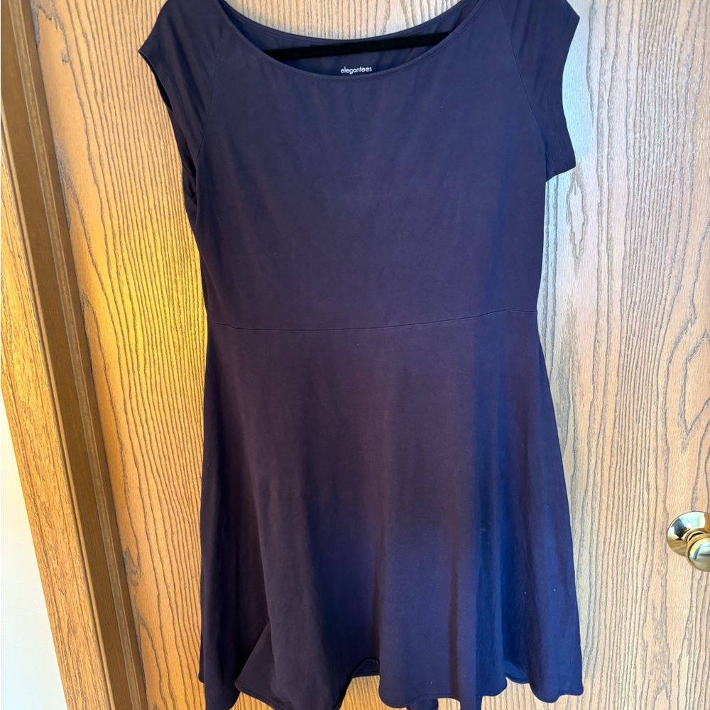 Elegantees Navy Blue Dress